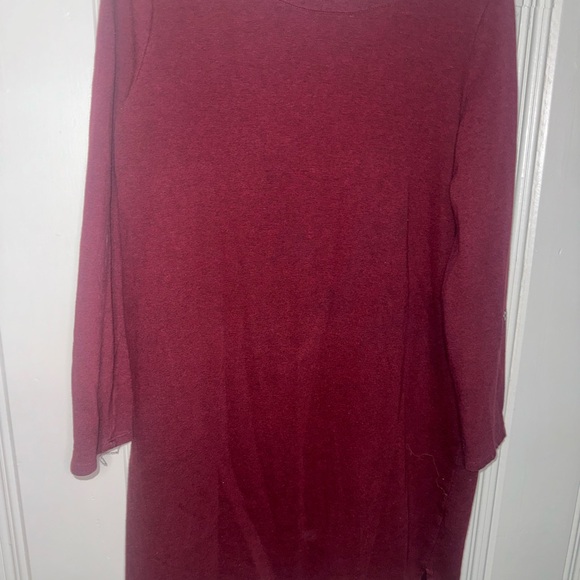 Burgundy Red Dress by Merona - Size Large - Picture 4 of 7